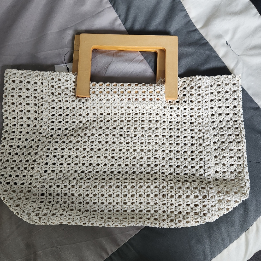 Cute JustFab Crochet Bag